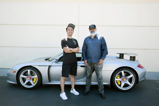 Oloi founder Thomas Lee and goldRush Rally Managing Partner Ramin Arami