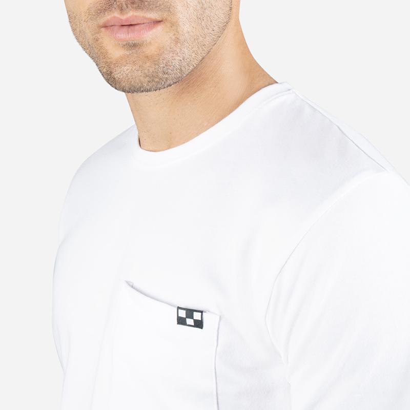 Checkered Flag Pocket Tee