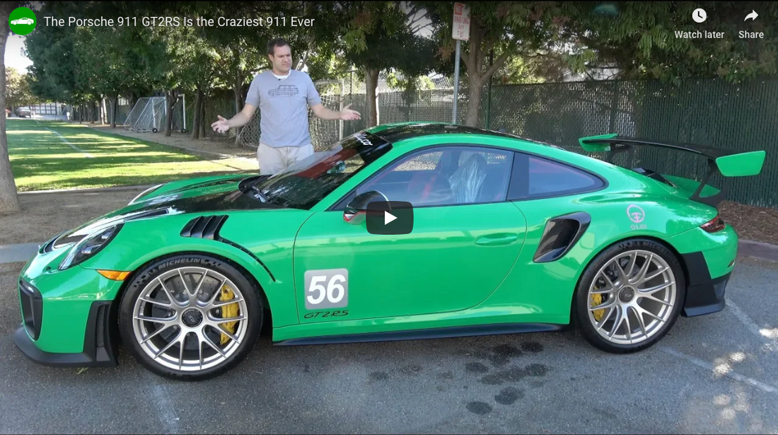 Doug DeMuro Reviews Oloi's Porsche 911 GT2RS